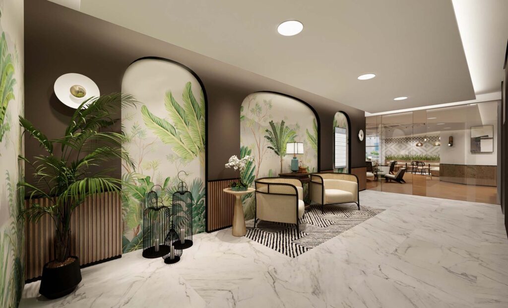 One landmark study found that employees in offices with natural elements